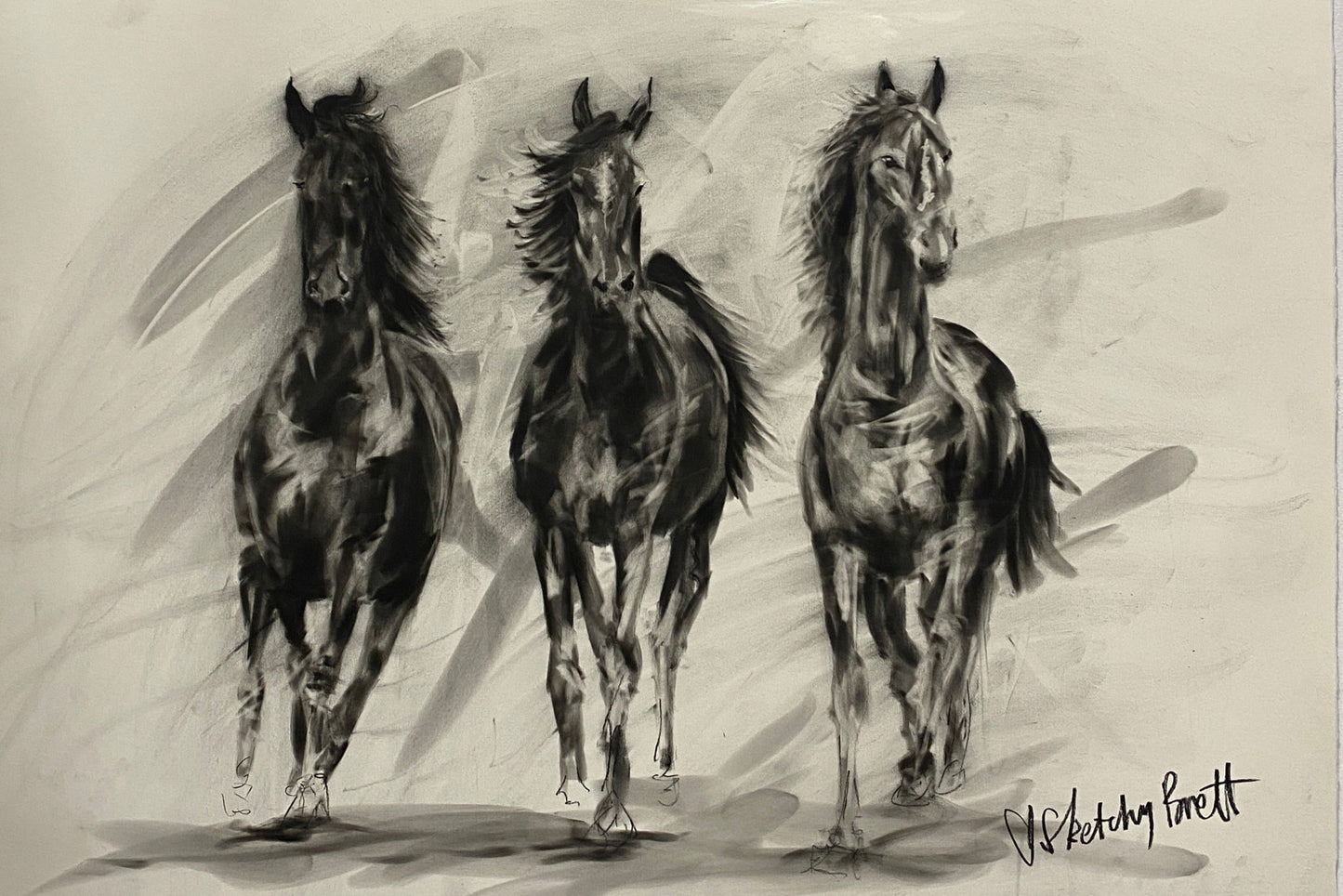 Galloping Spirits - Original Artwork