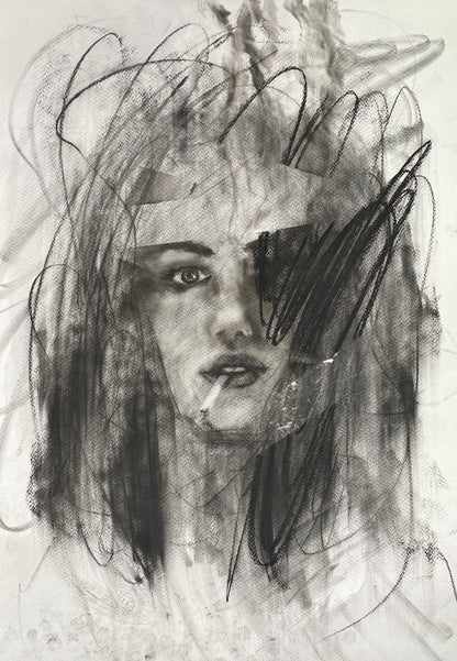 Ladylike Rock Chick - Original Artwork