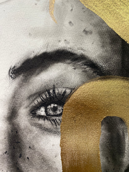 Solving My Thoughts - Original Artwork