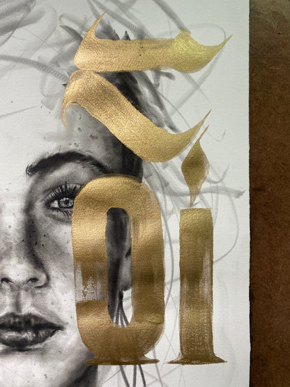 Solving My Thoughts - Original Artwork