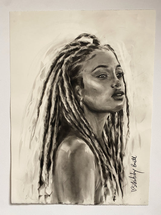 Braided Serenity - Original Artwork