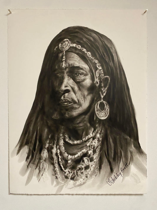 Shadowed Grace - Original Artwork