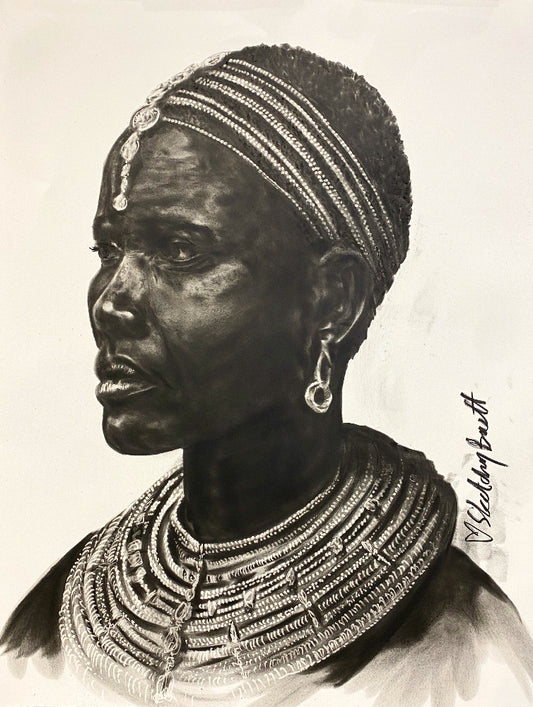 African Serenity- Original Artwork