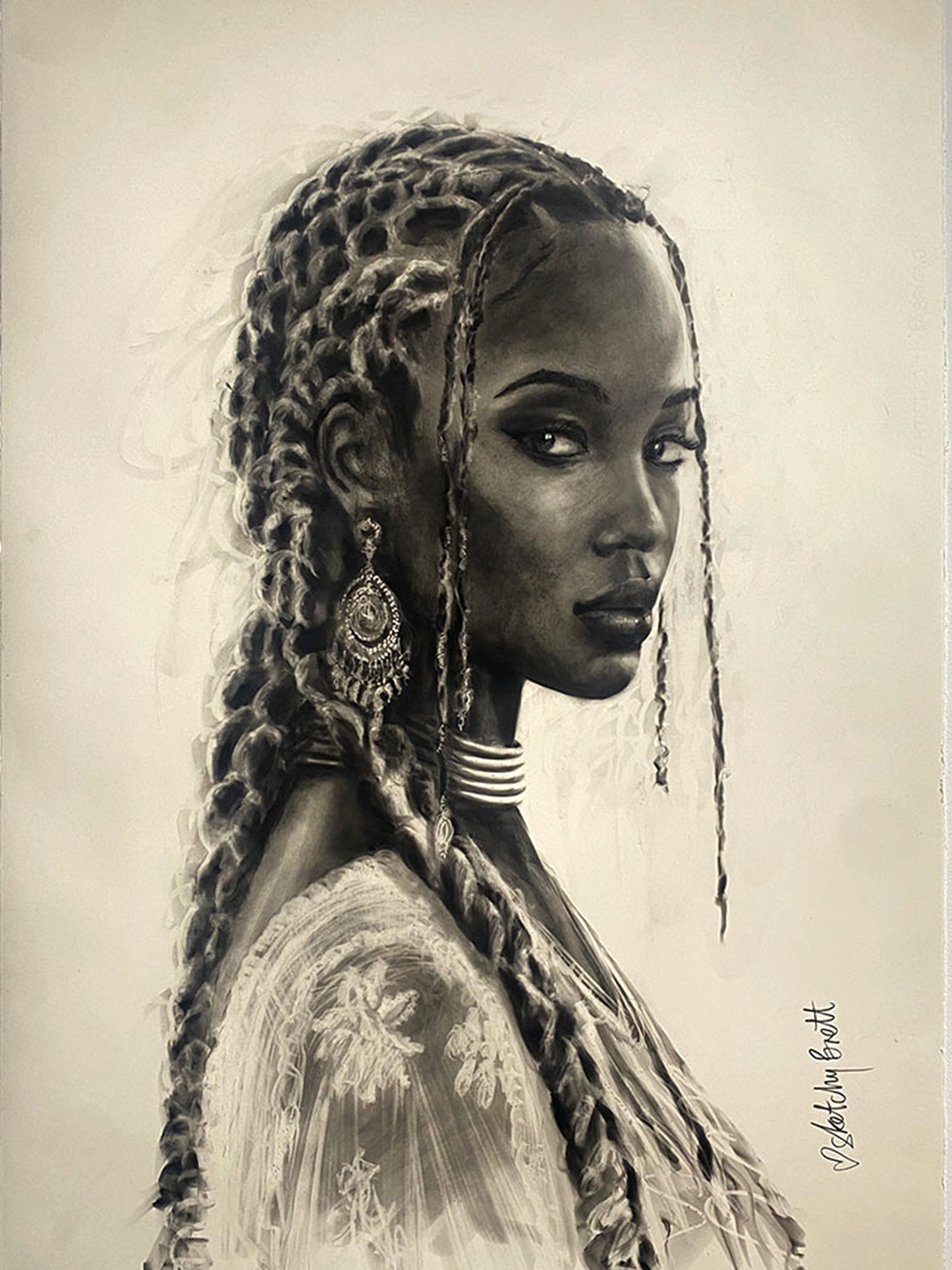 Braids of Continuity - Original Artwork