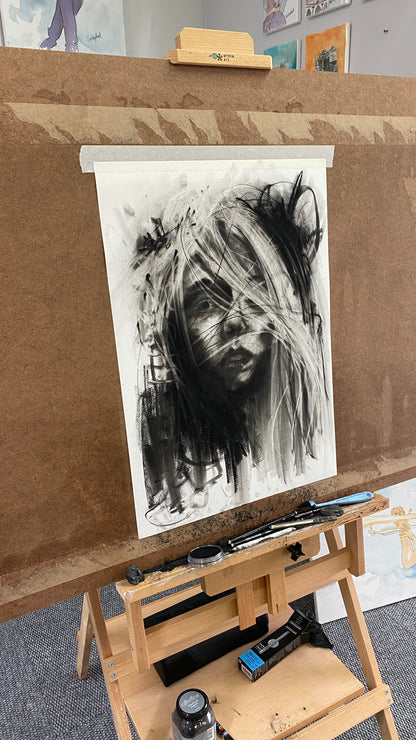 Good Sleep Better Hair - Original Artwork